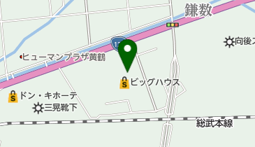 タニカワクリーニング ビッグハウス旭店の地図画像