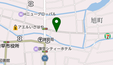 オール整骨院の地図画像