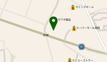 Laundry Casa(ランドリー カーサ) ベイシア高萩店の地図画像