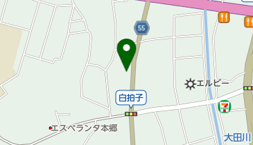 ヘアー&フェイス ヤエの地図画像