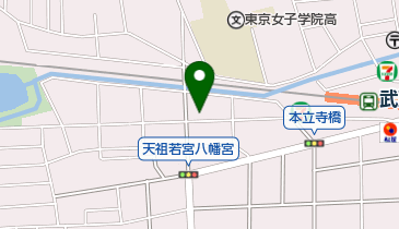 コインランドリーピエロ 177号 関町北店の地図画像