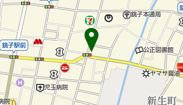 銚子陣屋ステーションの地図画像