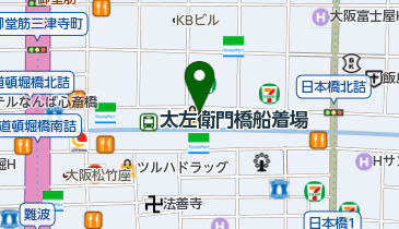 株式会社umbrella  flower shop biotop(アンブレラ フラワー ショップ) 心斎橋店の地図画像