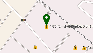ランドリーカーサ イオンモール幕張新都心店の地図画像