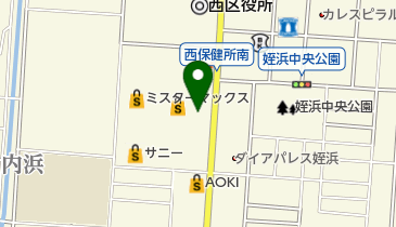 QBハウス ウエストコート姪浜店の地図画像