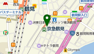 らくマッサージ 健康センターの地図画像