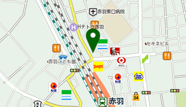 GINZA Gratia(銀座グラティア) 赤羽店の地図画像