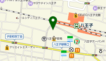 GINZA Gratia(銀座グラティア) 八王子オーパ店の地図画像