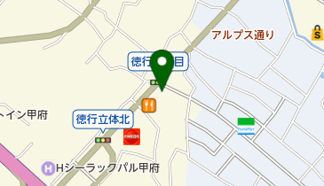 GINZA Gratia(ギンザ グラティア) 甲府昭和店の地図画像