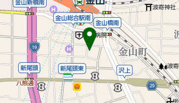 ファンシーショップfluffy bunny(フラッフィー バニー)の地図画像