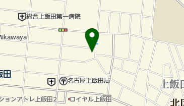 名古屋市北区旭そろばん教室の地図画像