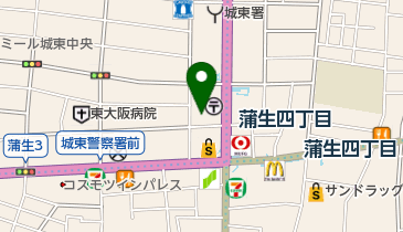 西岡鍼灸整骨院の地図画像