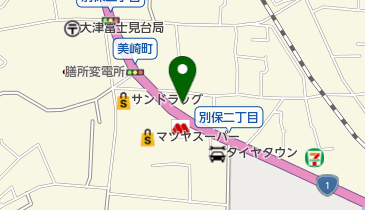 すけまる鍼灸整骨院の地図画像