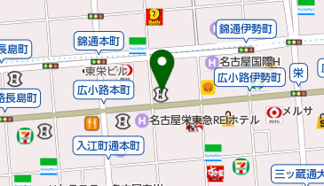 MEN'S RIZE(メンズ リゼ) 名古屋栄の地図画像
