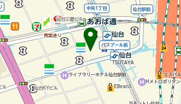 MEN'S RIZE(メンズ リゼ) 仙台の地図画像