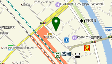 MEN'S RIZE(メンズ リゼ) 盛岡の地図画像