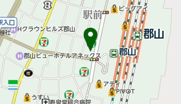 MEN'S RIZE(メンズ リゼ) 郡山の地図画像