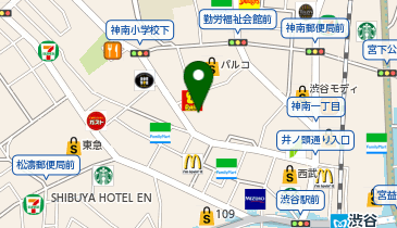 リゼクリニック 渋谷院の地図画像