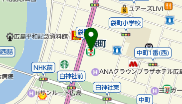 リゼクリニック 広島院の地図画像