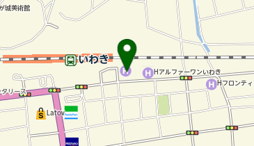 リゼクリニック いわき院の地図画像