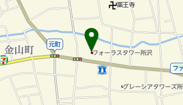 くまはら接骨院 所沢院の地図画像