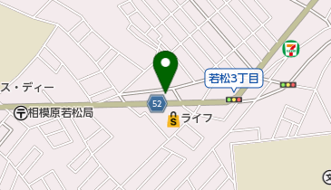 コインランドリーピエロ 188号 若松店の地図画像