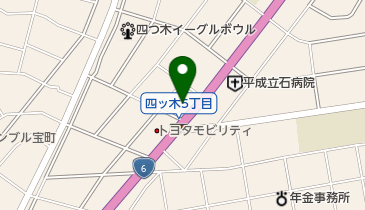 コインランドリーピエロ 192号 四ツ木店の地図画像