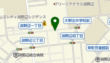 コインランドリー/ピエロ 197号淵野辺店の地図画像