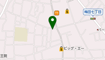 コインランドリーピエロ 216号 梅田店の地図画像