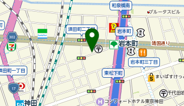 コインランドリーピエロ 234号 神田須田町店の地図画像