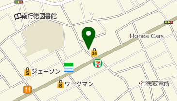 コインランドリー/ピエロ 241号欠真間店の地図画像