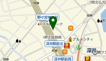 上田鍼灸院の地図画像