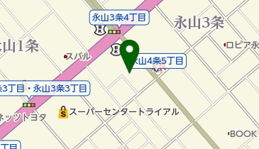 買取専門 チケットマン 旭川永山店の地図画像