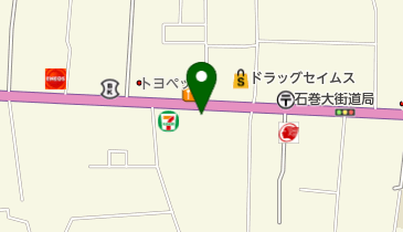 まこと鍼灸整骨院大街道院の地図画像