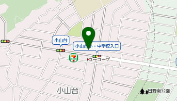 ダスキン小山台サービスマスターの地図画像