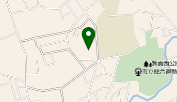 菊仙書道教室 西小会館星座の家の地図画像