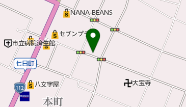 日焼けサロンシバの地図画像