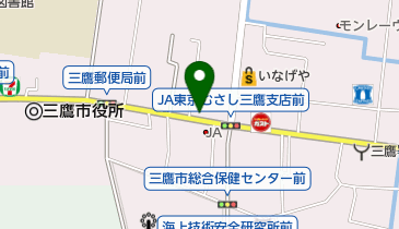 コインランドリーピエロ 248号 下連雀店の地図画像