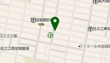 コインランドリー/ピエロ 252号中加賀屋店の地図画像