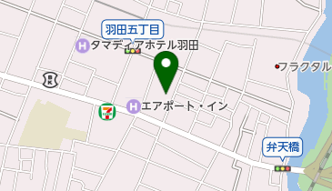 ヘアーサロン ハタノの地図画像