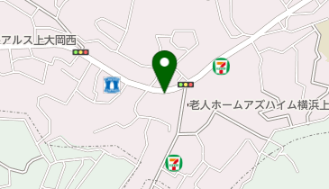 横浜別所はり灸整骨院の地図画像