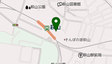 萩山ホリスティック鍼療院の地図画像