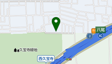 奥田バレエスクールの地図画像