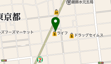 水元ライフチャンスセンターの地図画像