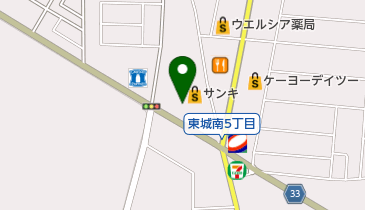 マッサ-ジはりきゅう小山城南整骨院の地図画像