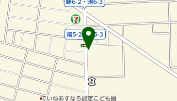 ヘアーサロンビックの地図画像