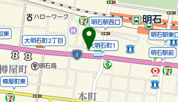 Jastill Homme(ジャスティル オム) 明石店の地図画像