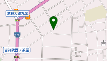 花ポットの地図画像