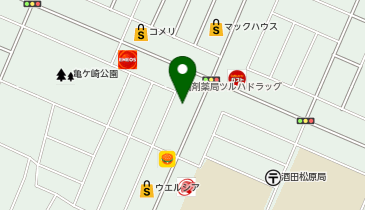 かとう鍼灸治療院の地図画像