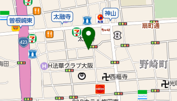つくし保育園の地図画像